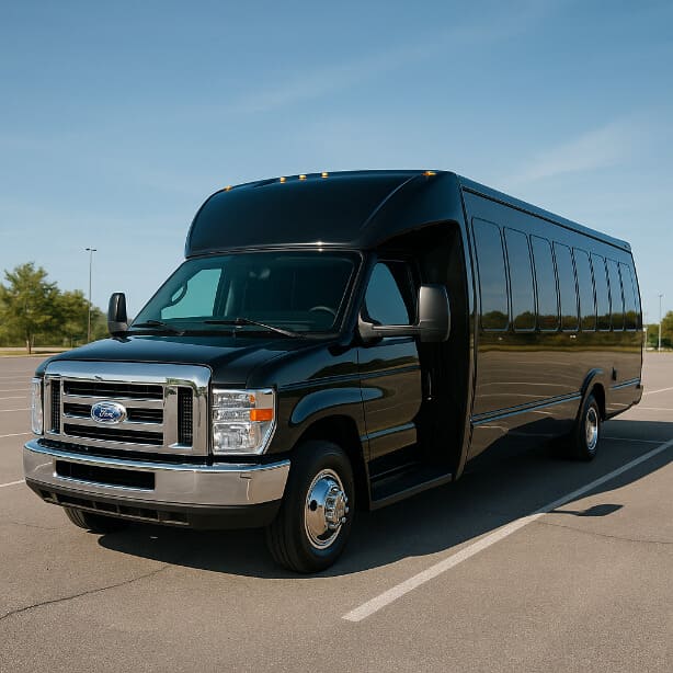 Charter Bus Rental Gardena 18 Passenger Minibus