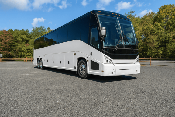 Charter Bus Rental Gardena 56 Passenger Charter Bus
