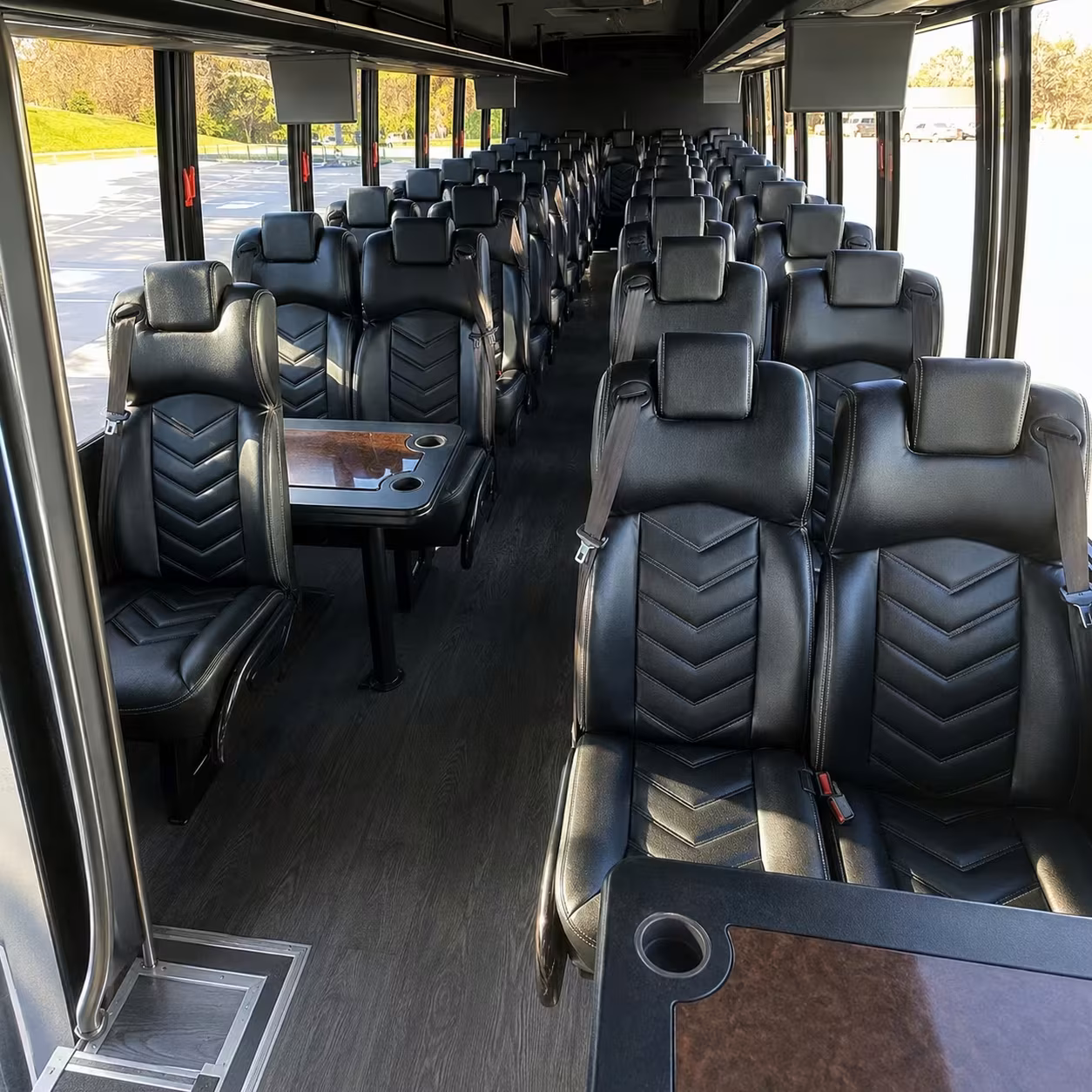 35 passenger minibus inside