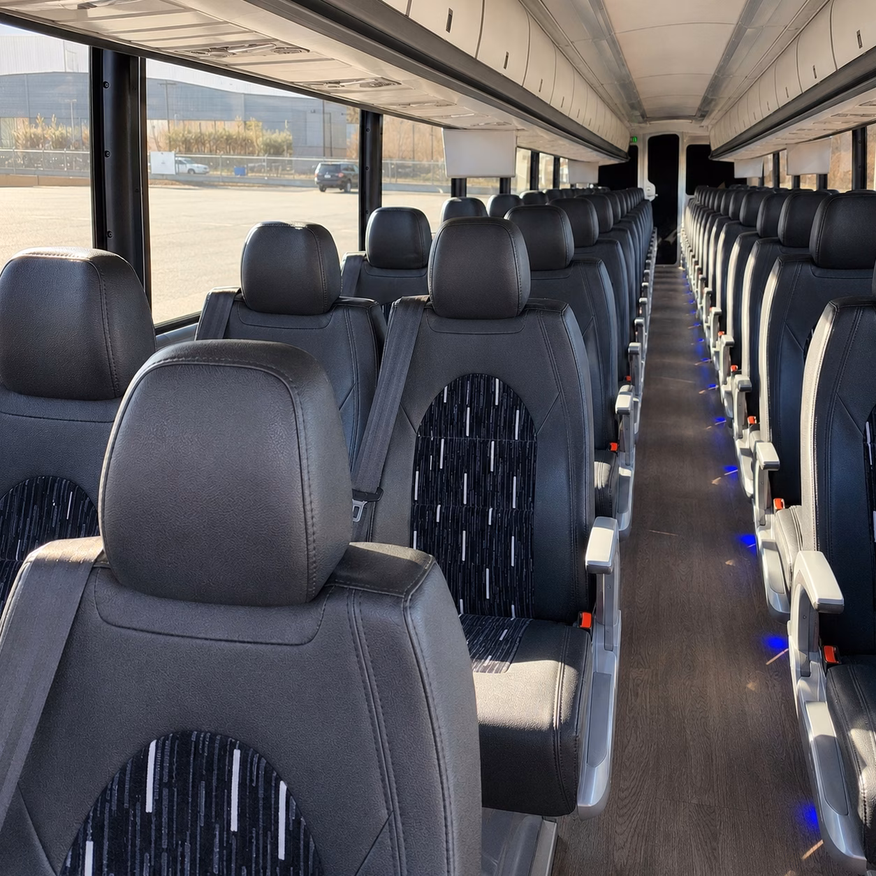 gardena charter bus interior
