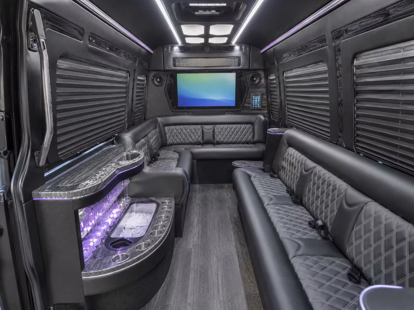 gardena concert shuttle buses with one pickup and drop off