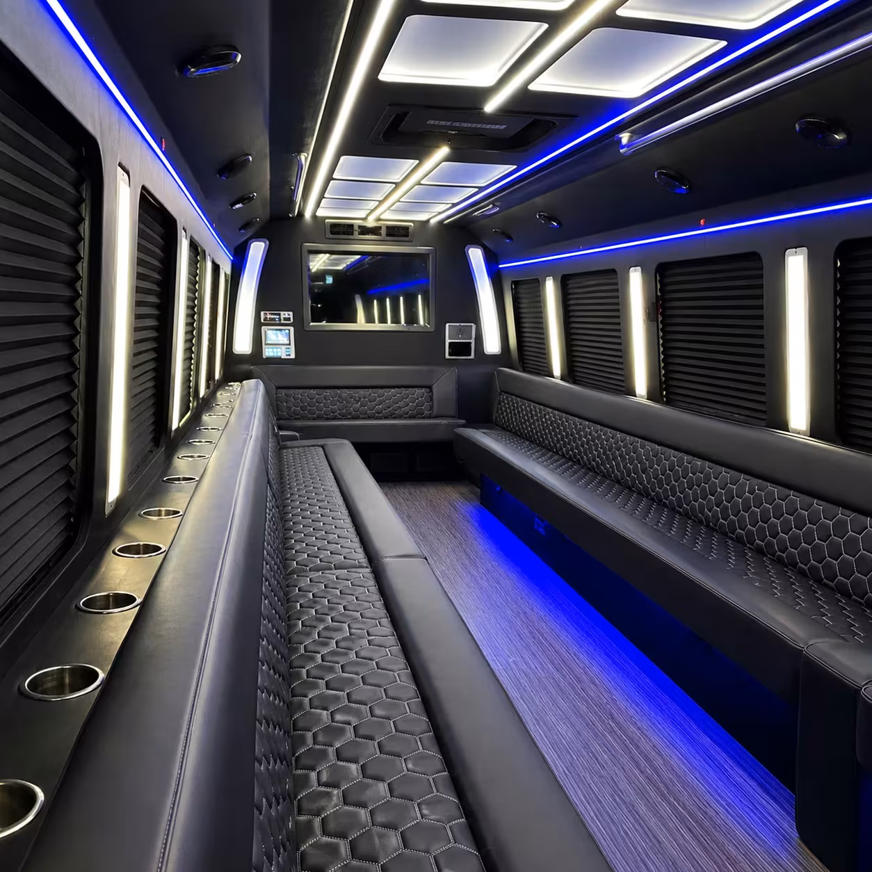 party bus interior