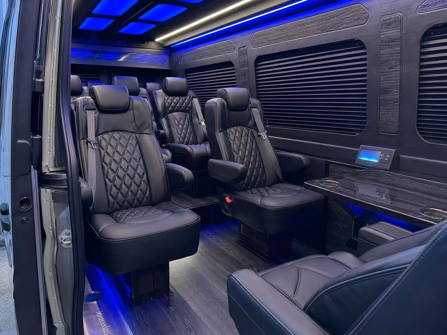 sprinter van transportation for groups and events across gardena